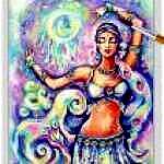 a3 moonlight dreamcatcher ~ EvitaWorks