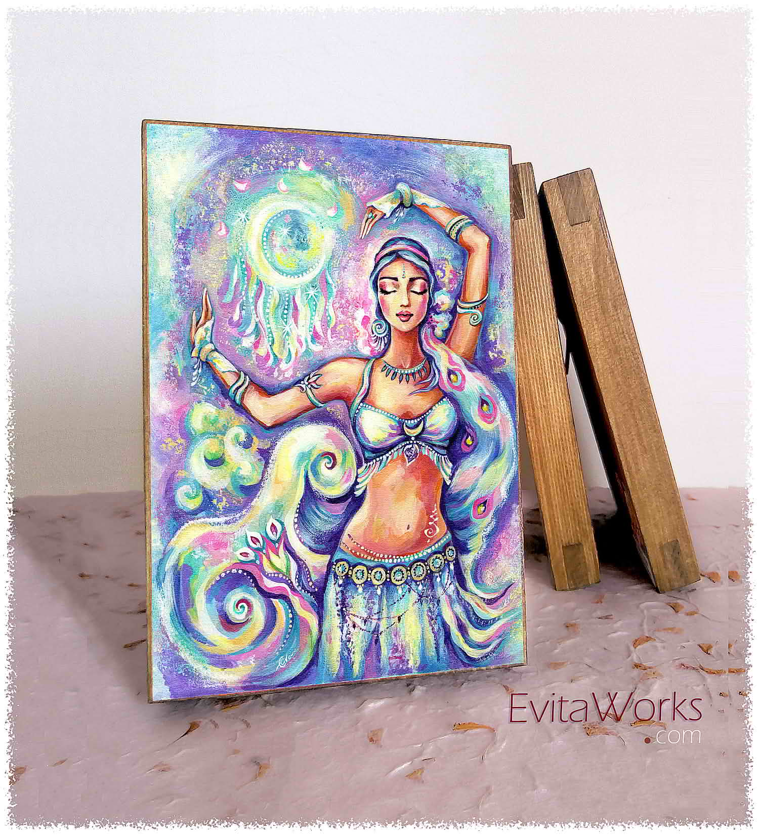 a3 moonlight dreamcatcher bk ~ EvitaWorks