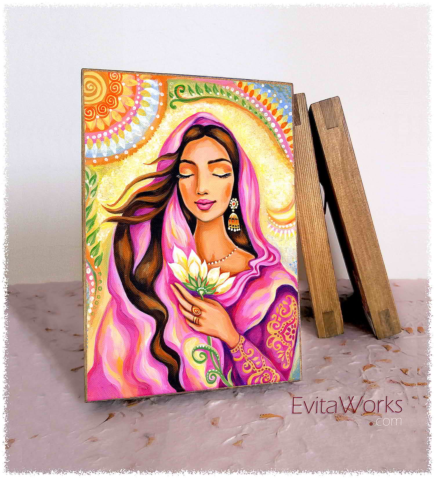 a3 sun moon flower bk ~ EvitaWorks