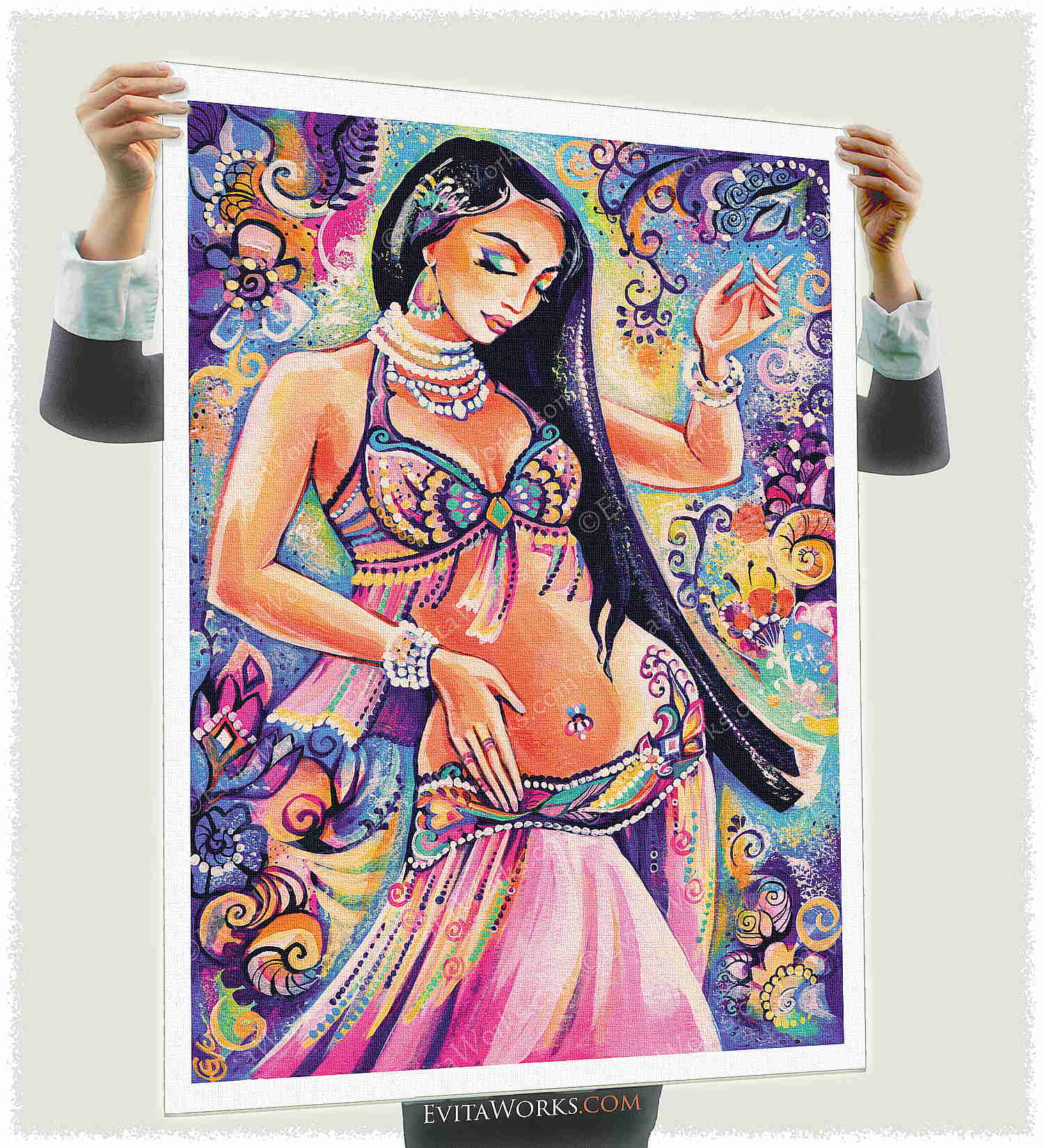 a4 belly dancer a1 ~ EvitaWorks