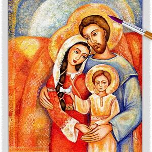 The Holy Family ~ EvitaWorks