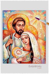 a4 holy family y21 ~ EvitaWorks