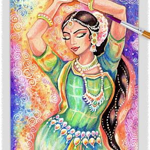 a4 indian dancer y21 ~ EvitaWorks