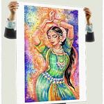 a4 indian dancer y21 a1 ~ EvitaWorks