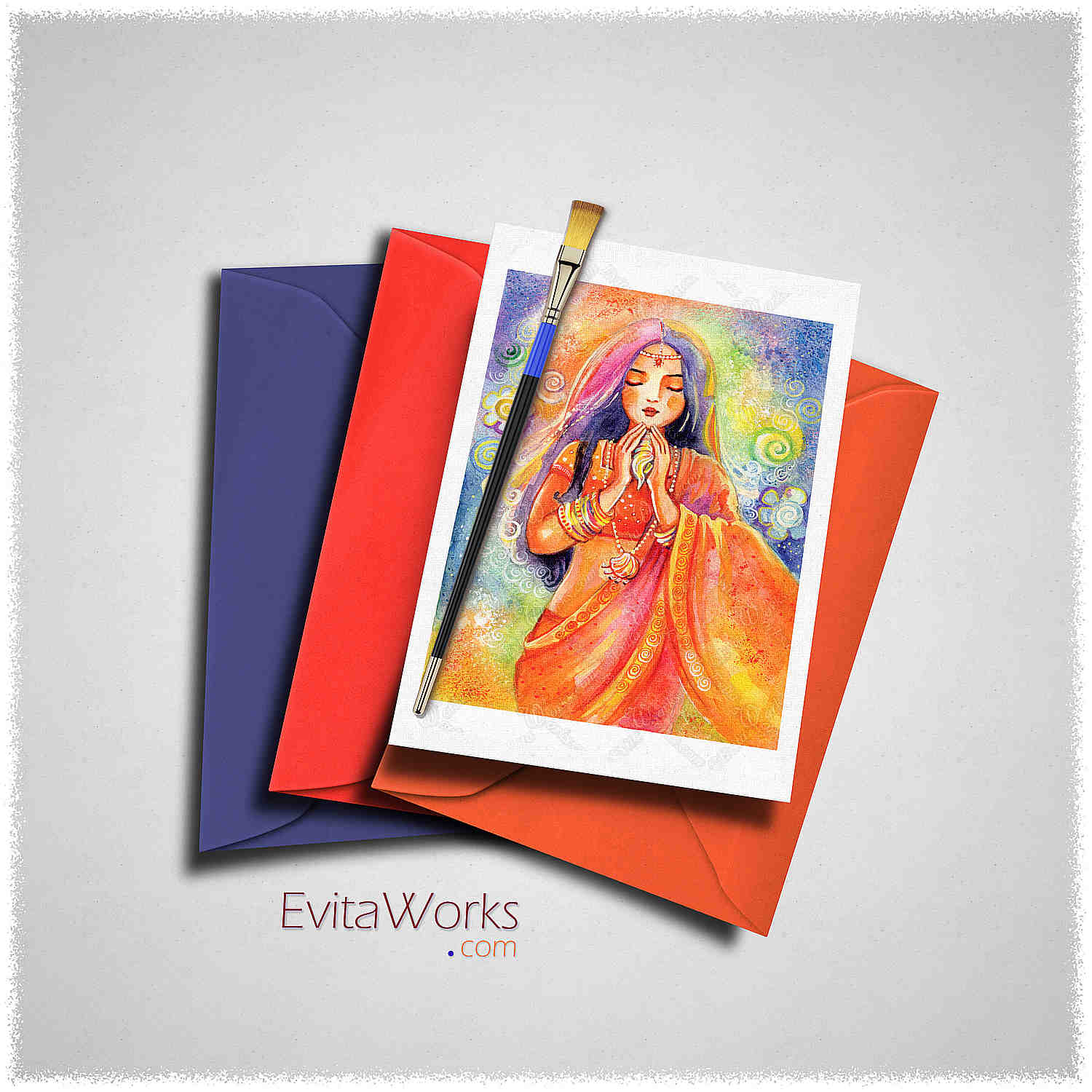 a4 indian mermaid y16 cd ~ EvitaWorks