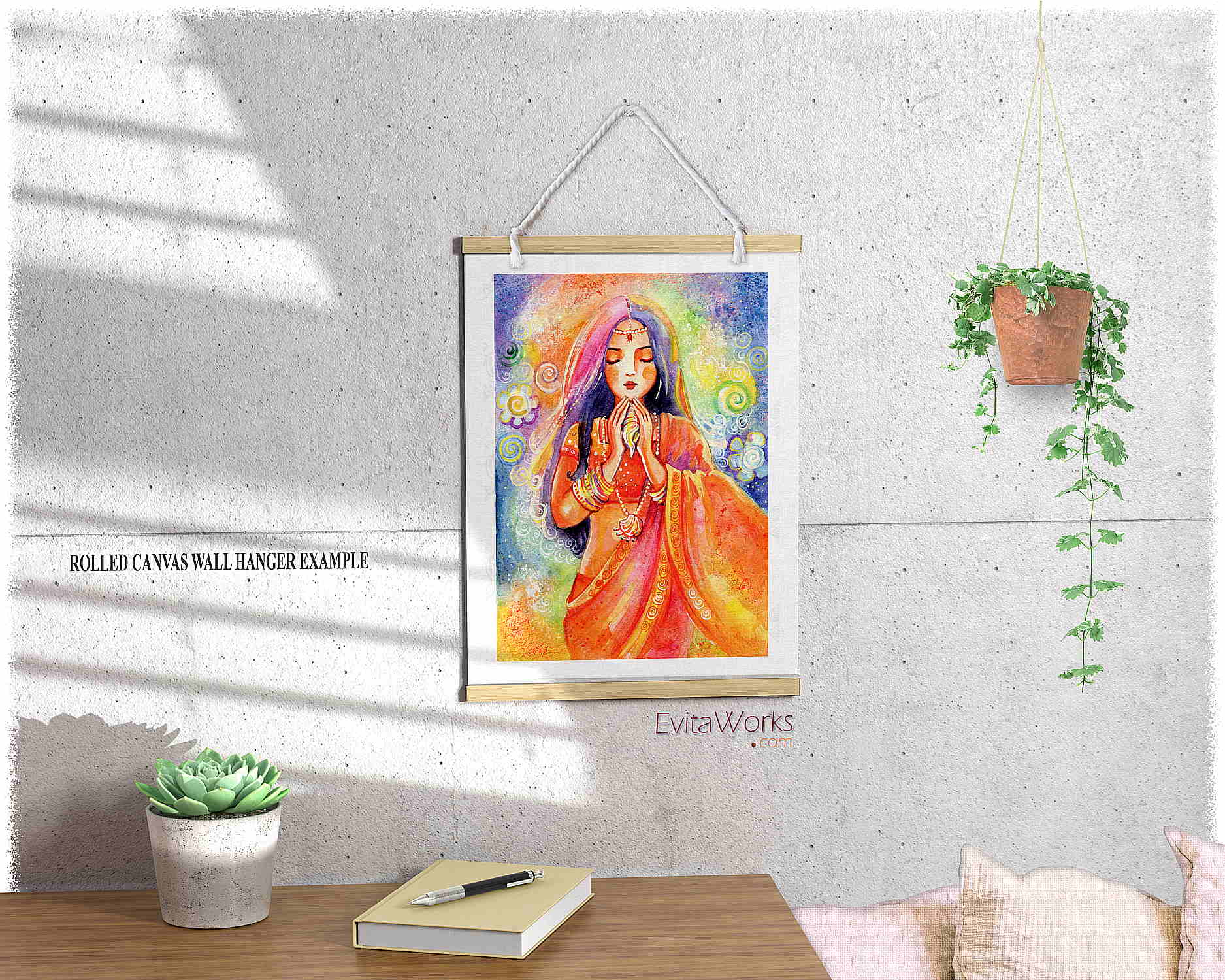 a4 indian mermaid y16 fr ~ EvitaWorks