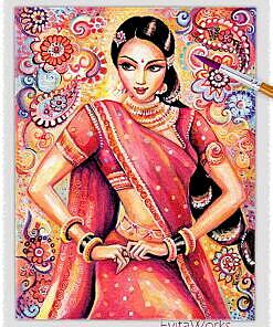 a4 indian woman y17 ~ EvitaWorks