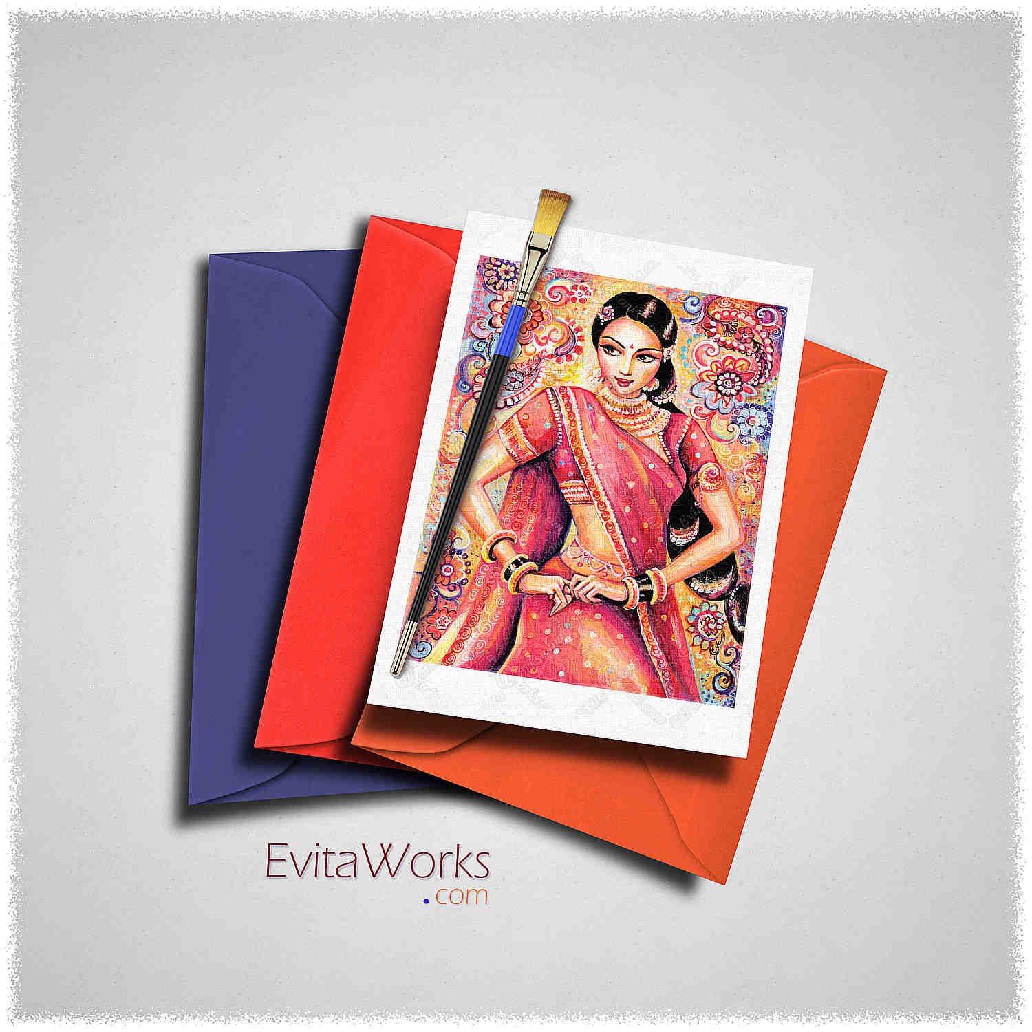 a4 indian woman y17 cd ~ EvitaWorks