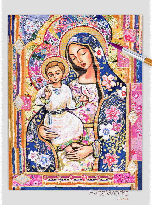 a4 madonna and child y17 ~ EvitaWorks