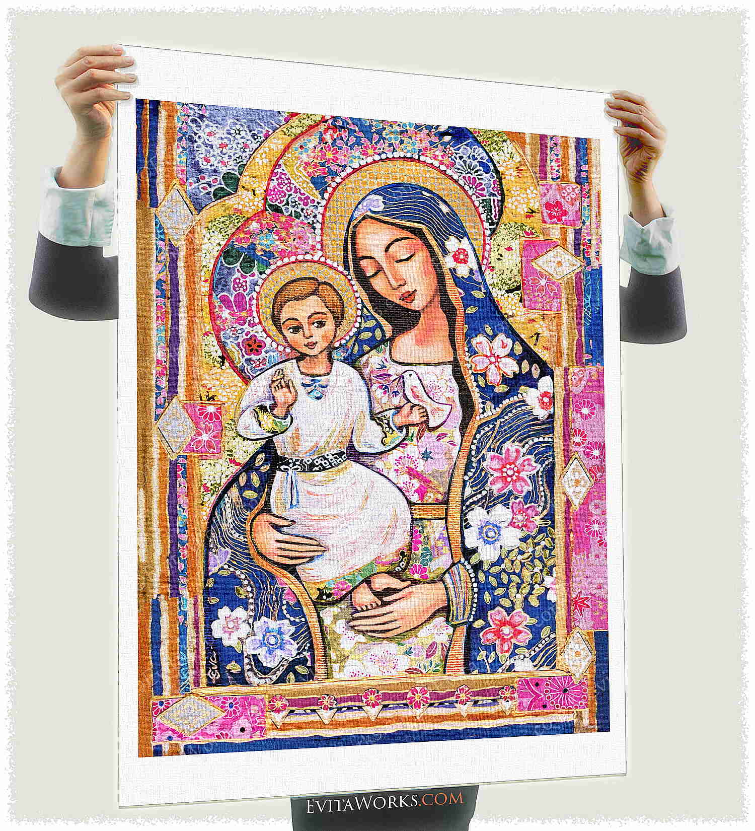 a4 madonna and child y17 a1 ~ EvitaWorks