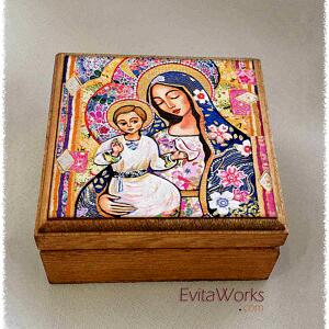 a4 madonna and child y17 bxs ~ EvitaWorks