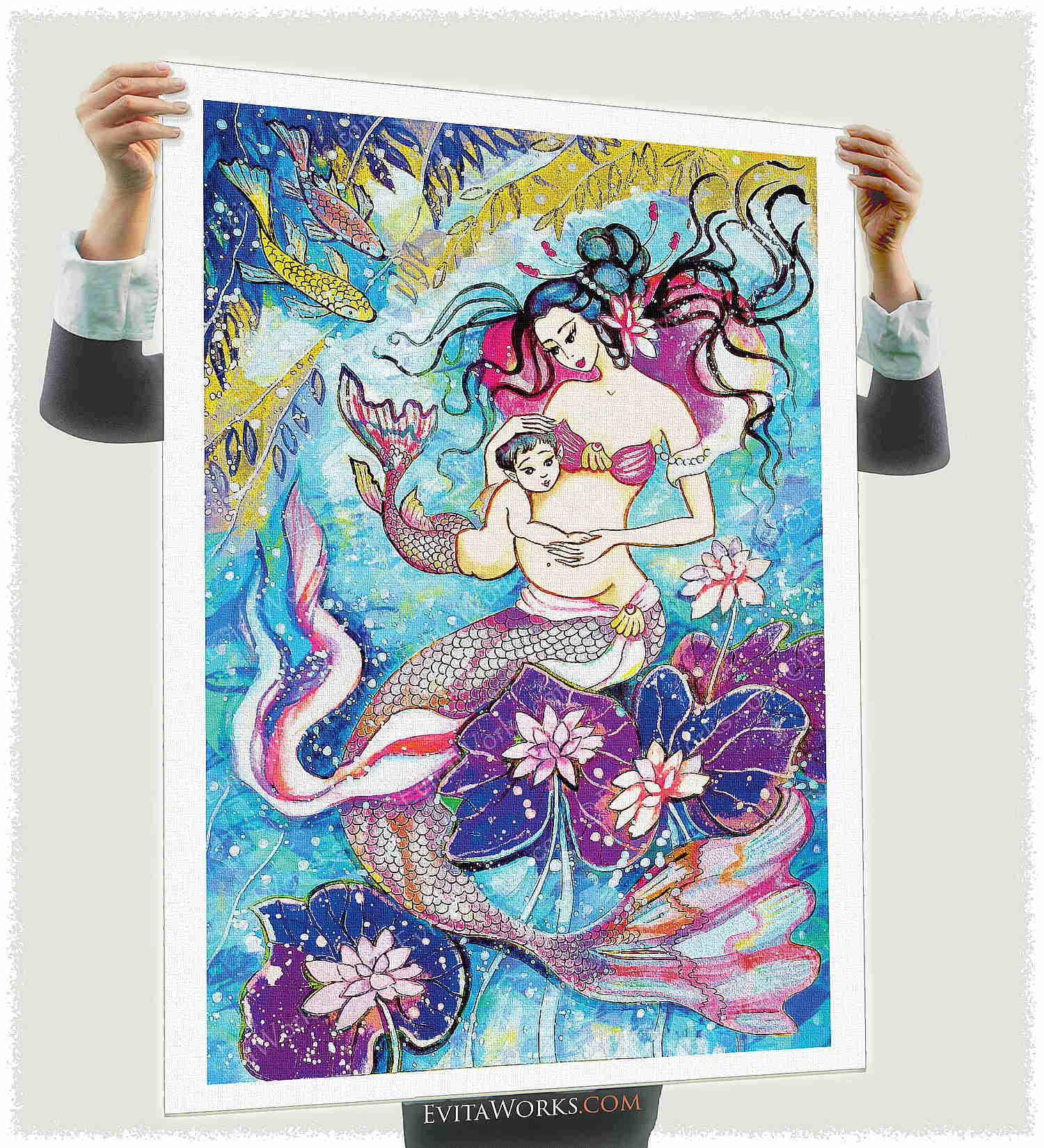 a4 mother child 01 a1 ~ EvitaWorks