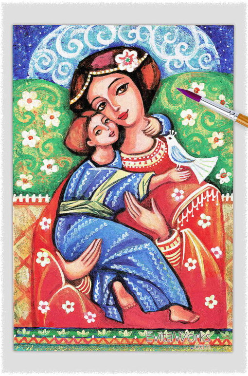 a4 mother child 02 ~ EvitaWorks
