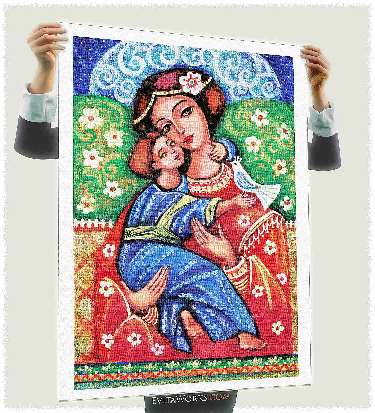 a4 mother child 02 a1 ~ EvitaWorks