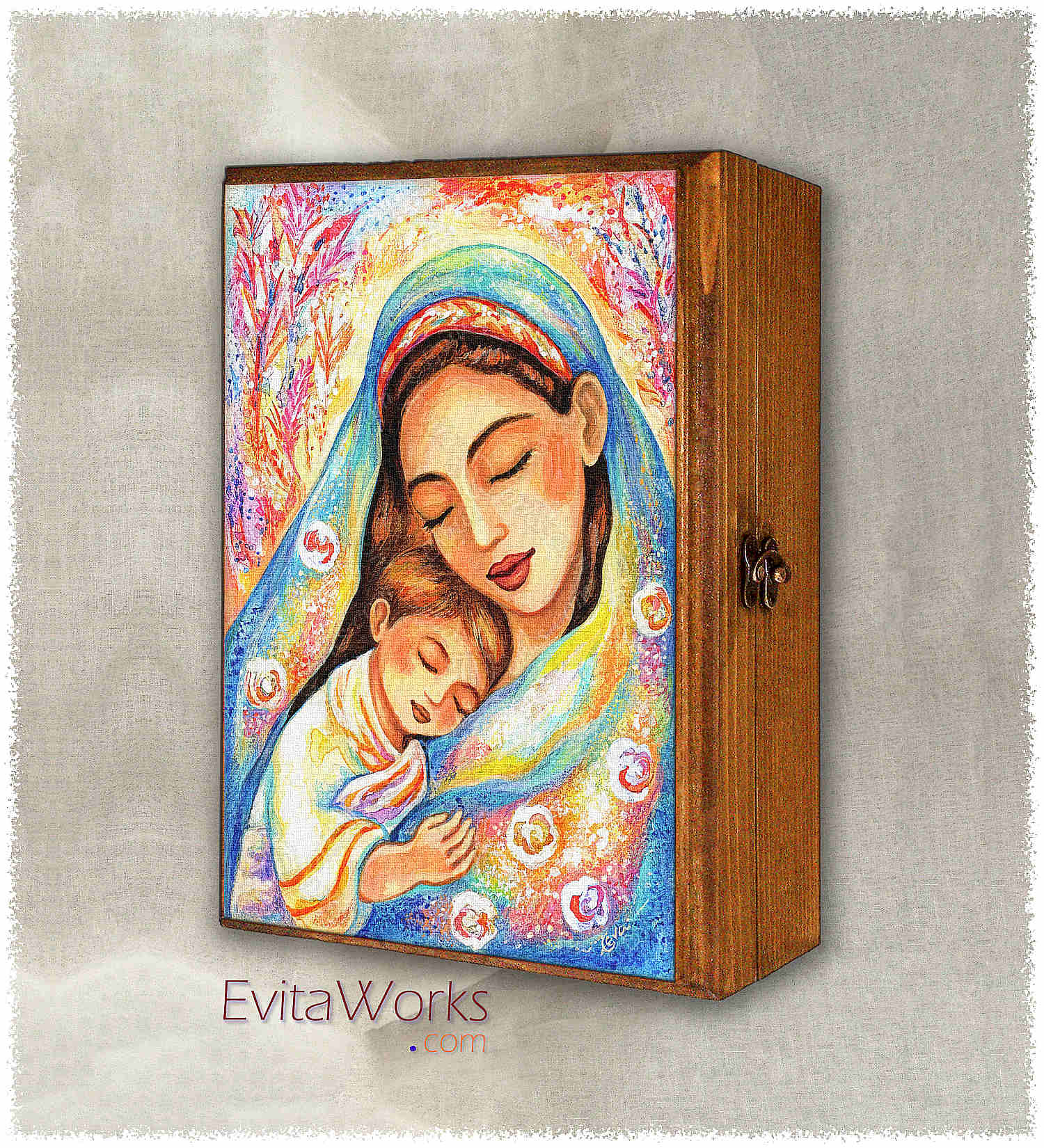 Hit to learn about "Inner Silence, mother and child" on jewelboxes