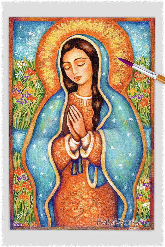 a4 virgin guadalupe ~ EvitaWorks