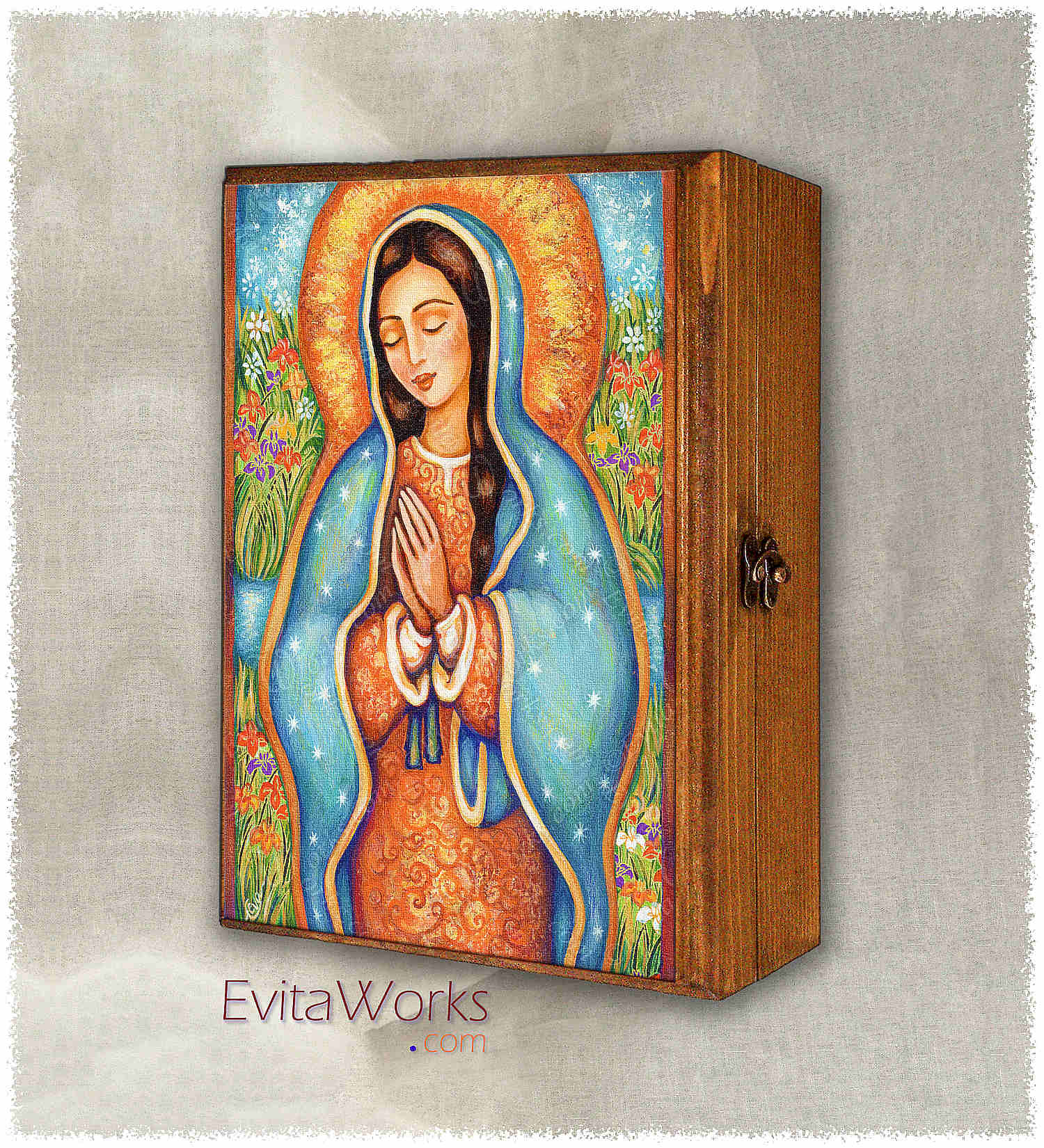 Hit to learn about "The Virgin of Guadalupe" on jewelboxes
