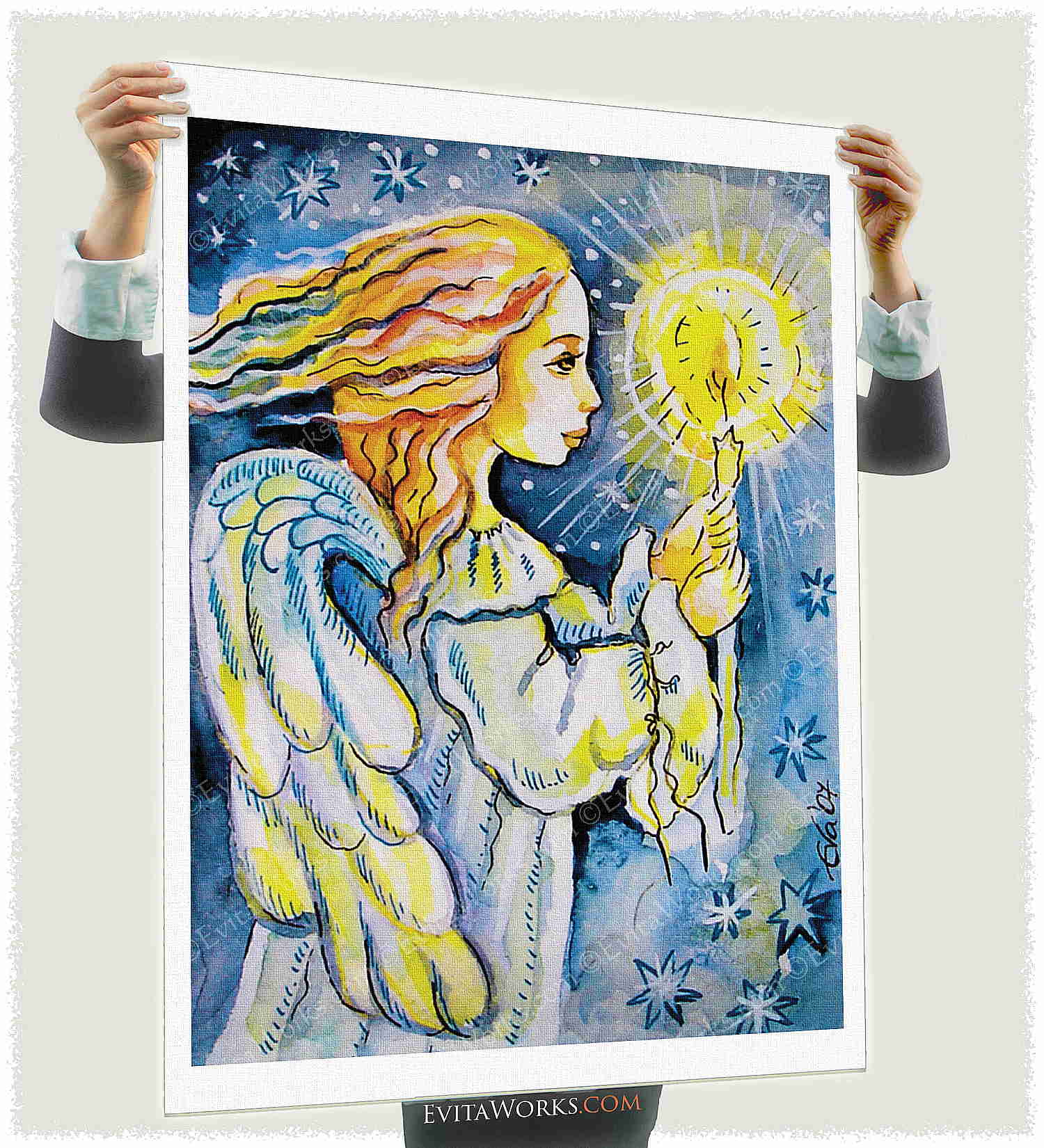 Angel 06, beautiful female creature ao angel 06 a1 ~ EvitaWorks