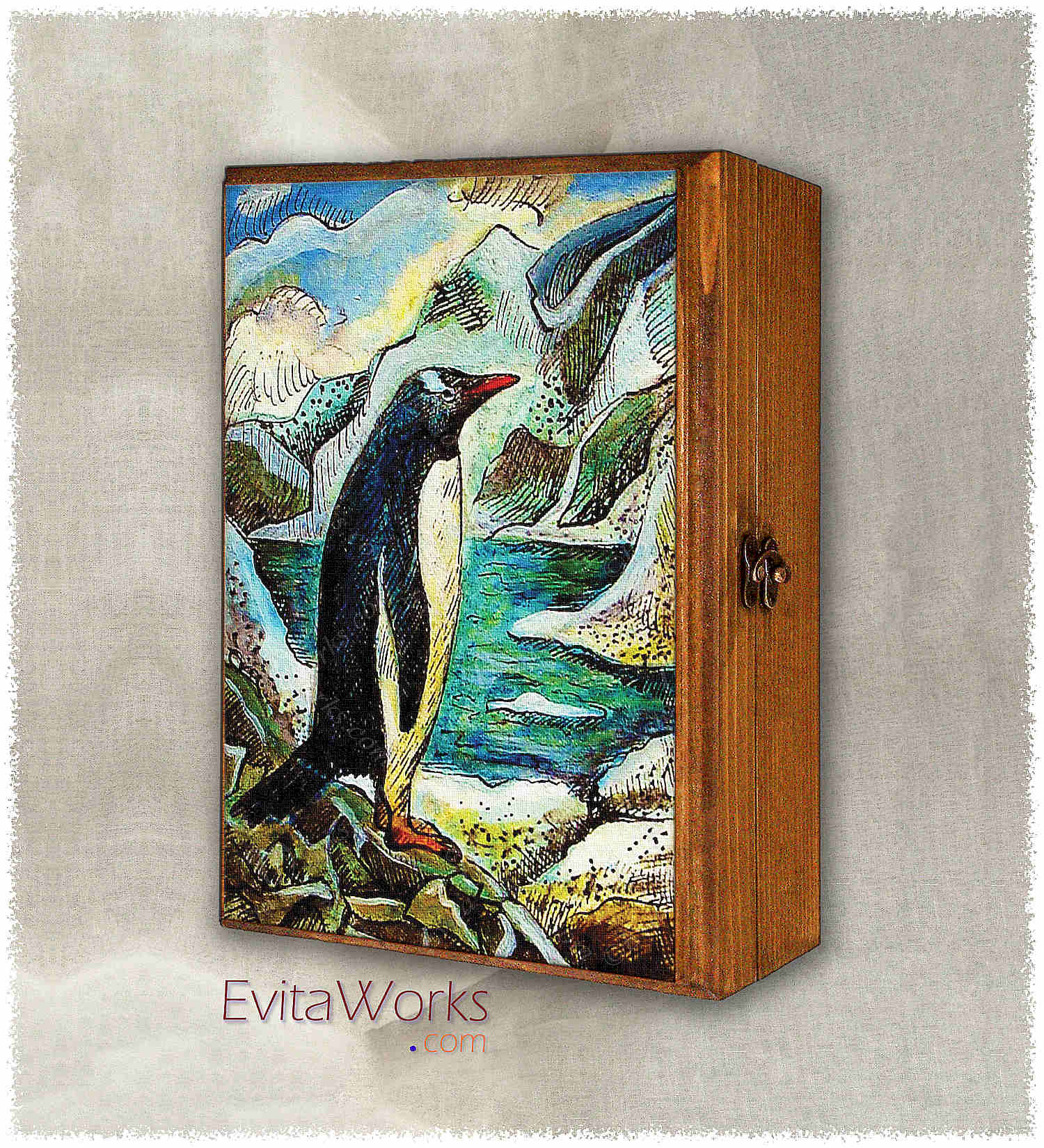 Hit to learn about "Bird in nature illustration 03" on jewelboxes