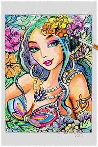 The Flowery Stream, beautiful East woman art ao east woman 22 ~ EvitaWorks
