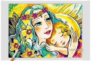 Fairy Mother And Angel Child ~ EvitaWorks