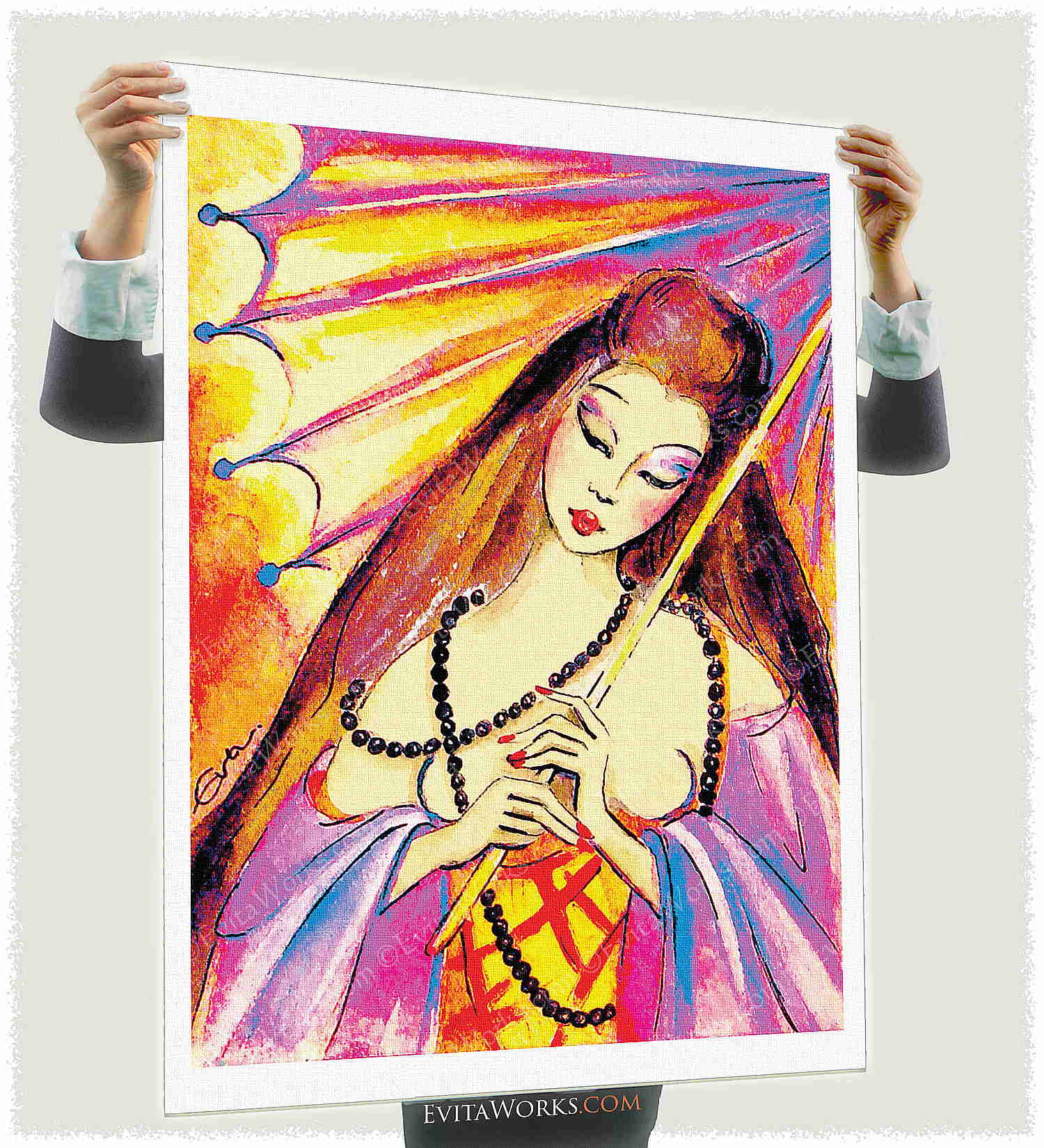 Geisha 12, beautiful Asian art ao geisha 12 a1 ~ EvitaWorks