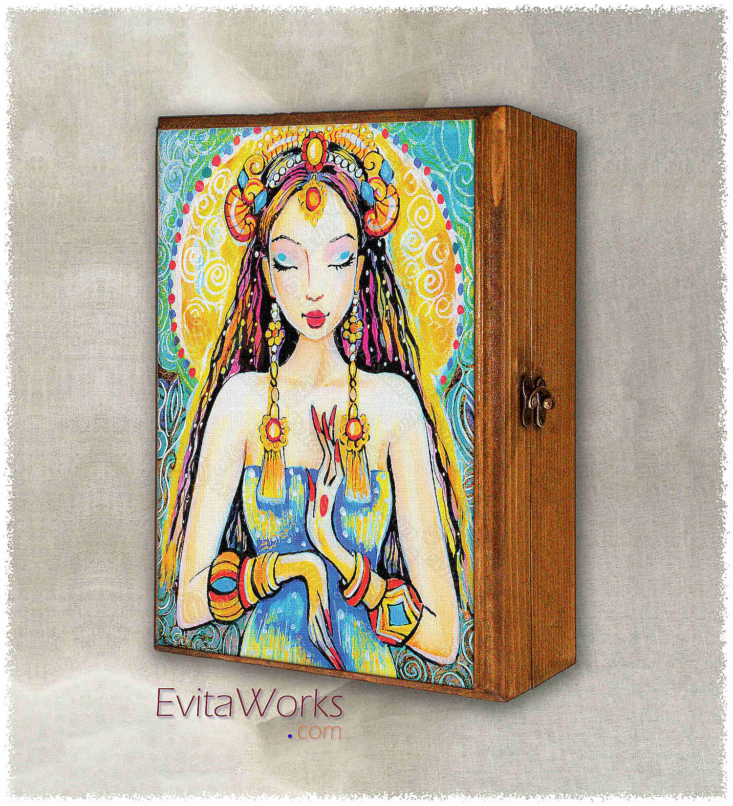 Hit to learn about "Quan Yin, Goddess of Mercy and Compassion" on jewelboxes