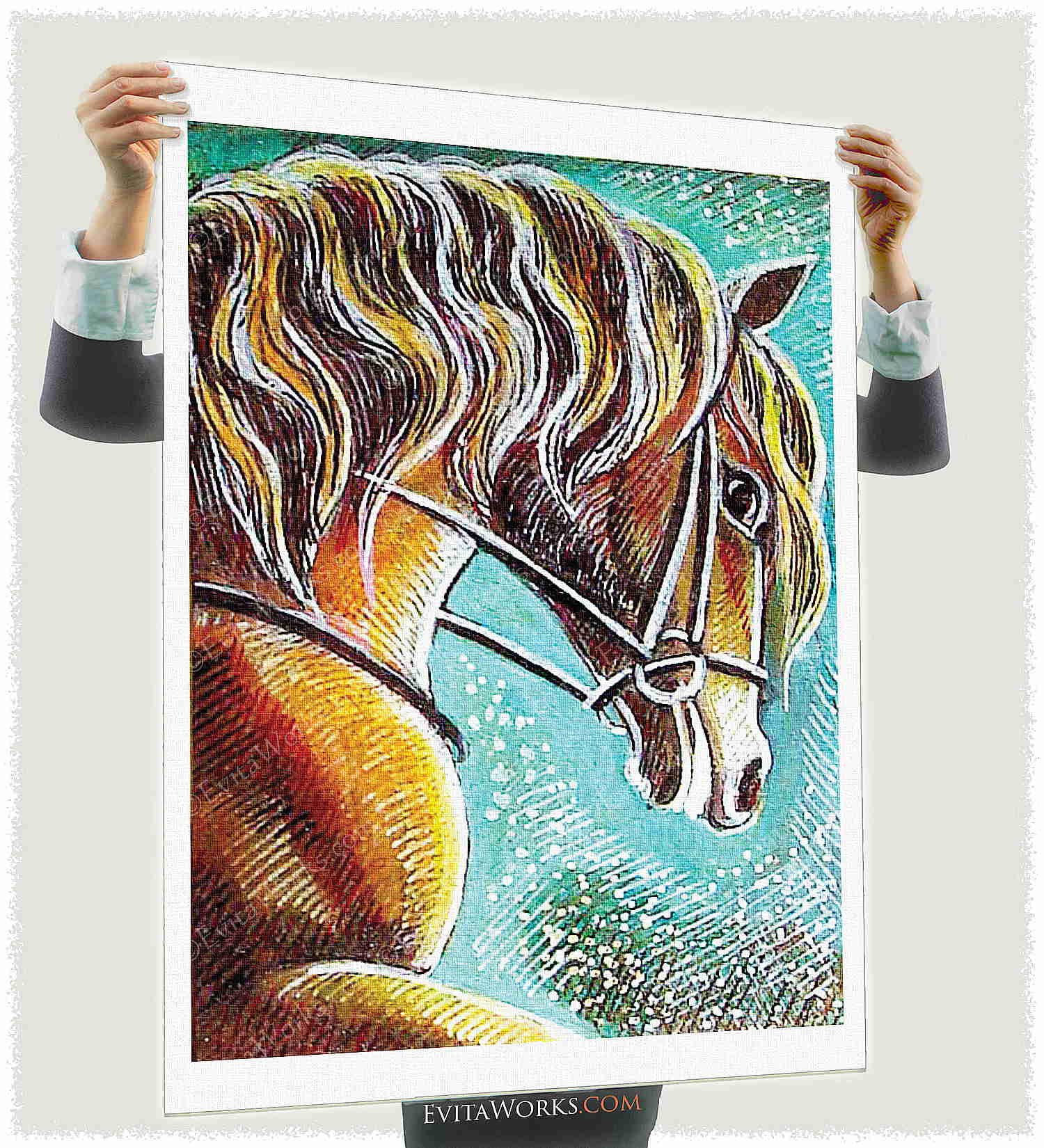 ao horse 03 a1 ~ EvitaWorks
