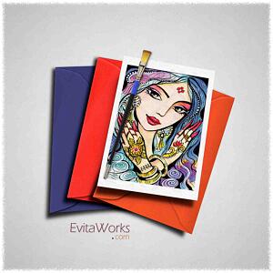 ao indian woman 03 cd ~ EvitaWorks