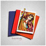 Indian Woman 05 Card ~ EvitaWorks
