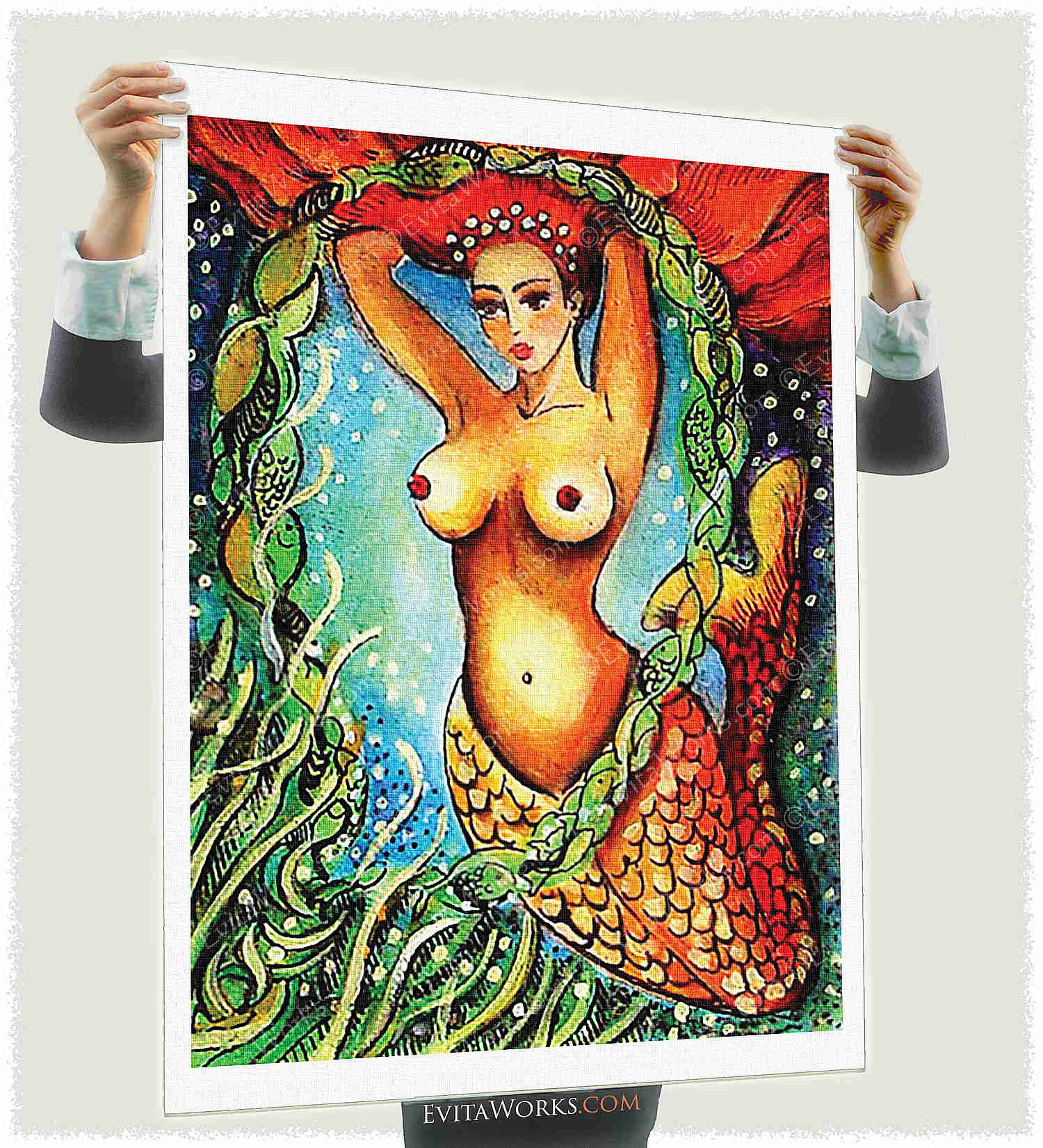 ao mermaid 02 a1 ~ EvitaWorks