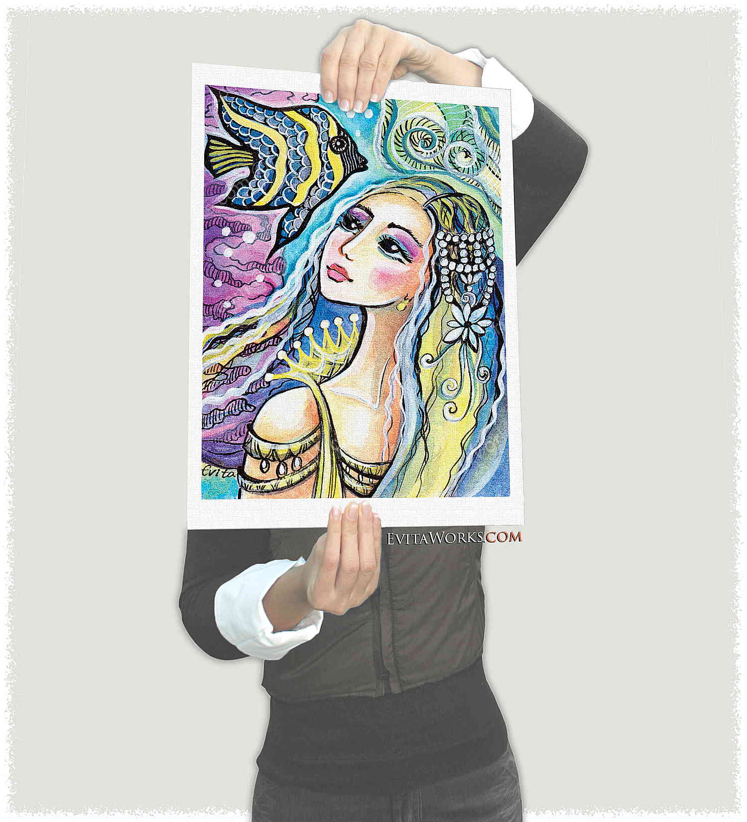 ao mermaid 73 a3 ~ EvitaWorks