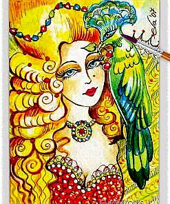 ao parrot lady 09 ~ EvitaWorks