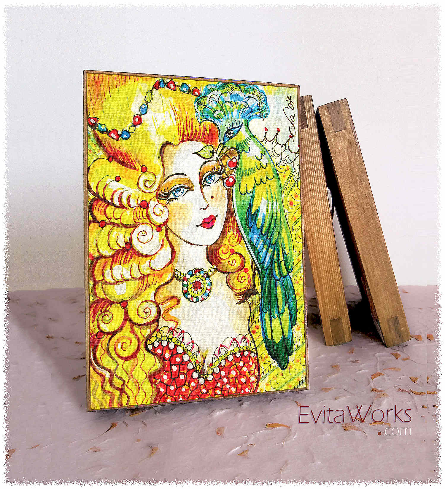 ao parrot lady 09 bk ~ EvitaWorks