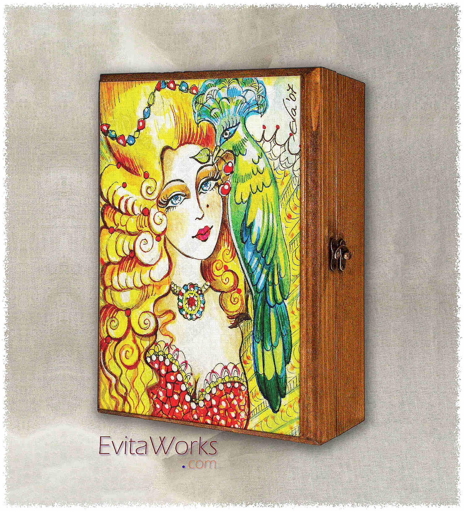 ao parrot lady 09 bxl ~ EvitaWorks