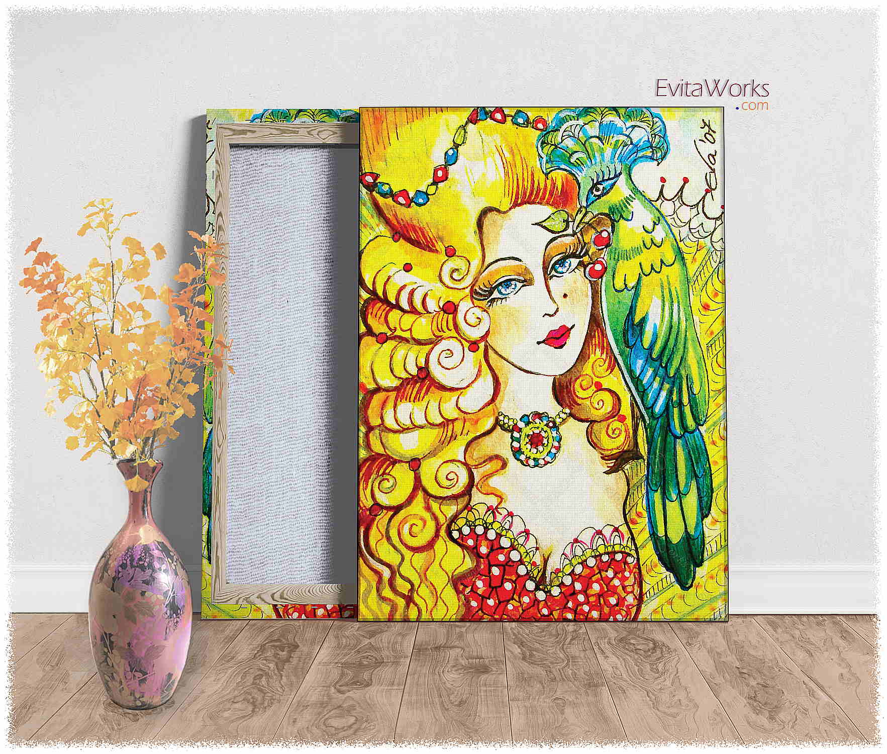 ao parrot lady 09 cs ~ EvitaWorks