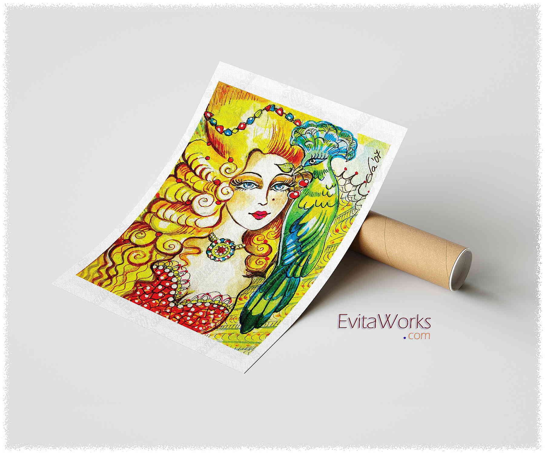 ao parrot lady 09 pr ~ EvitaWorks