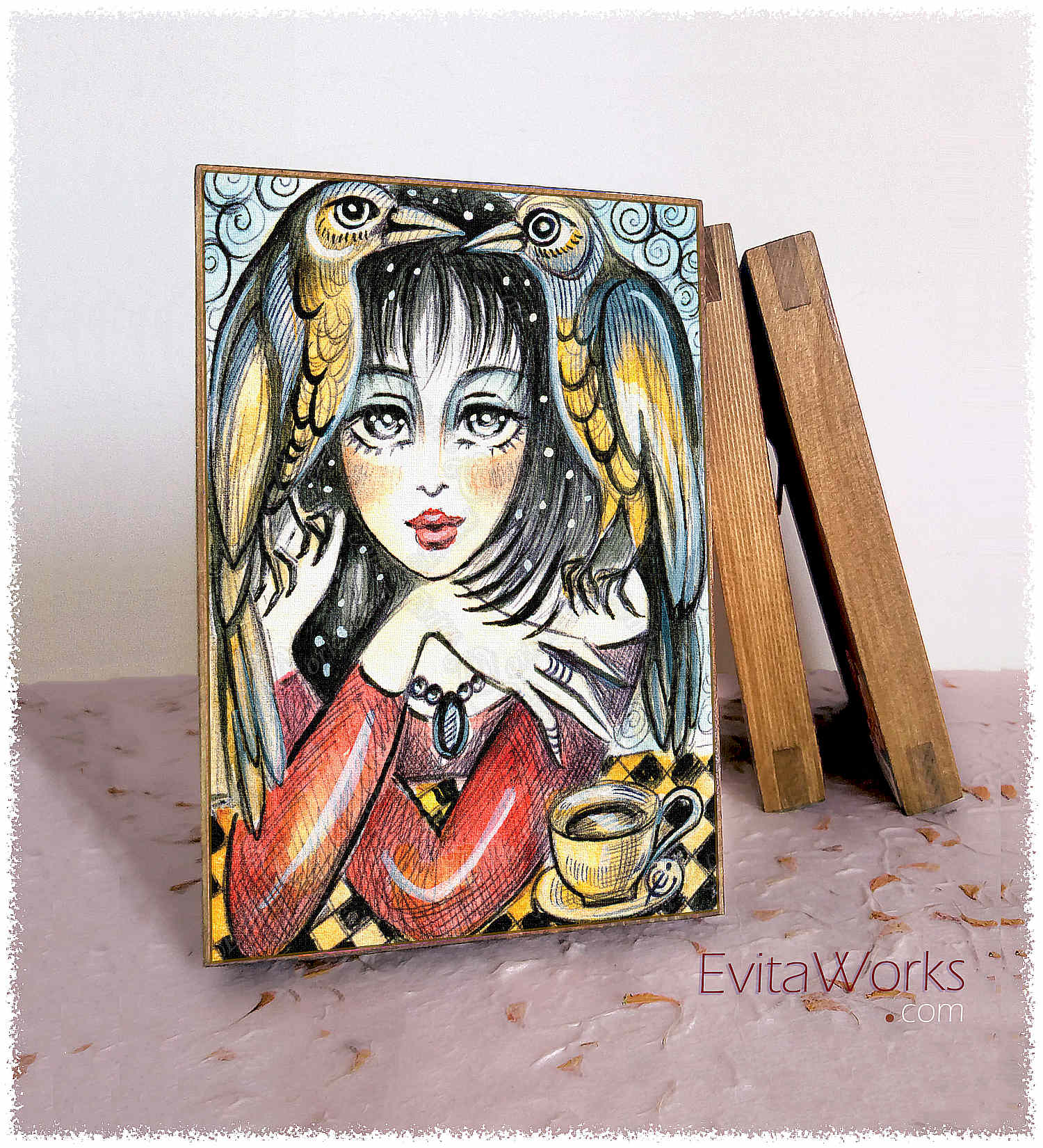 ao raven lady 03 bk ~ EvitaWorks