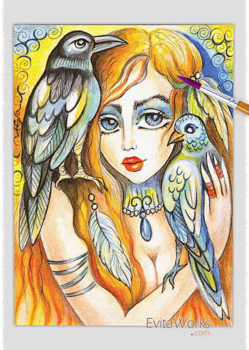 ao raven lady 05 ~ EvitaWorks
