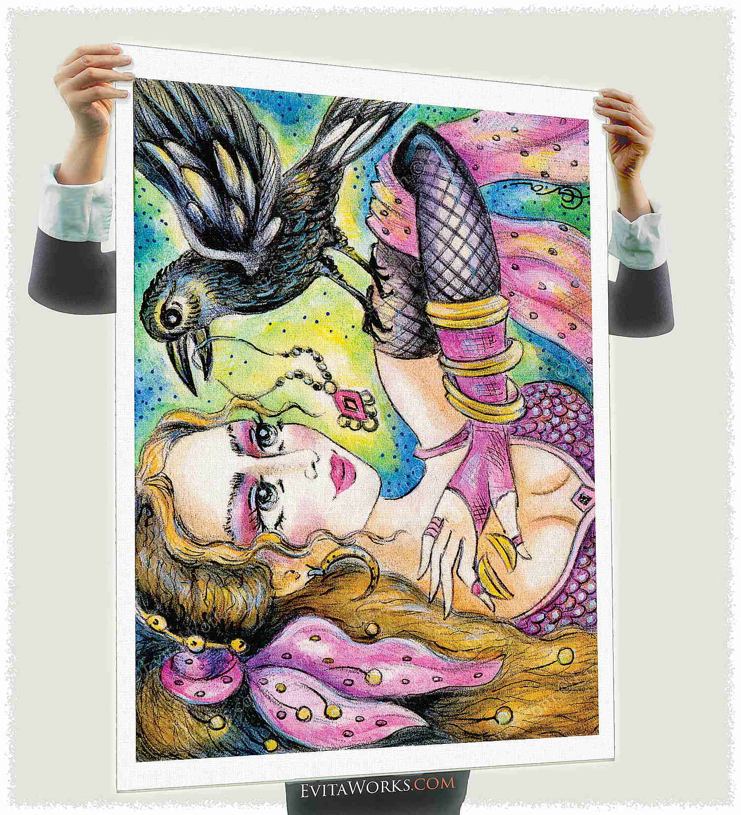 ao raven lady 06 a1 ~ EvitaWorks