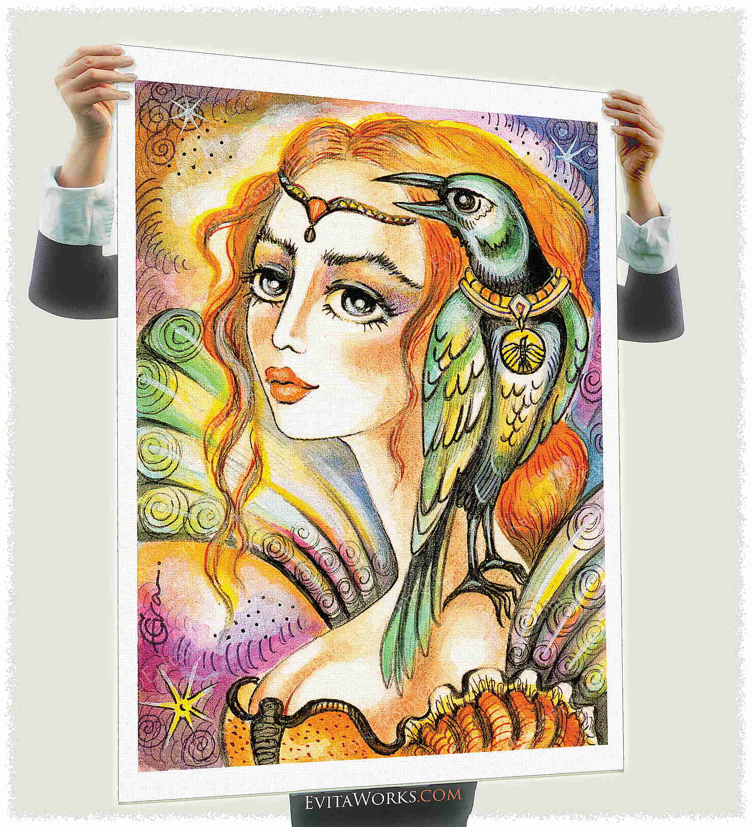 ao raven lady 10 a1 ~ EvitaWorks