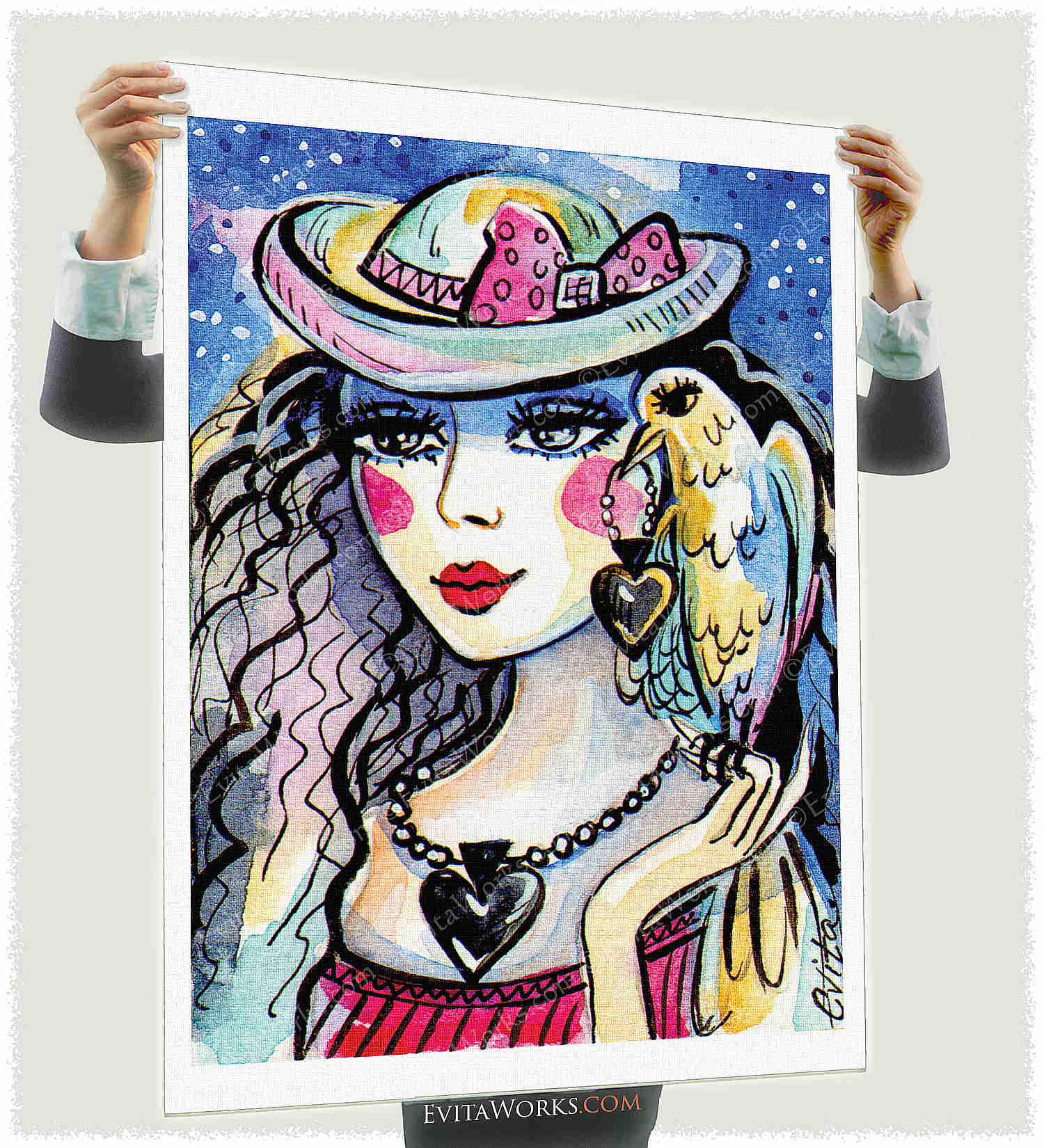 ao raven lady 11 a1 ~ EvitaWorks