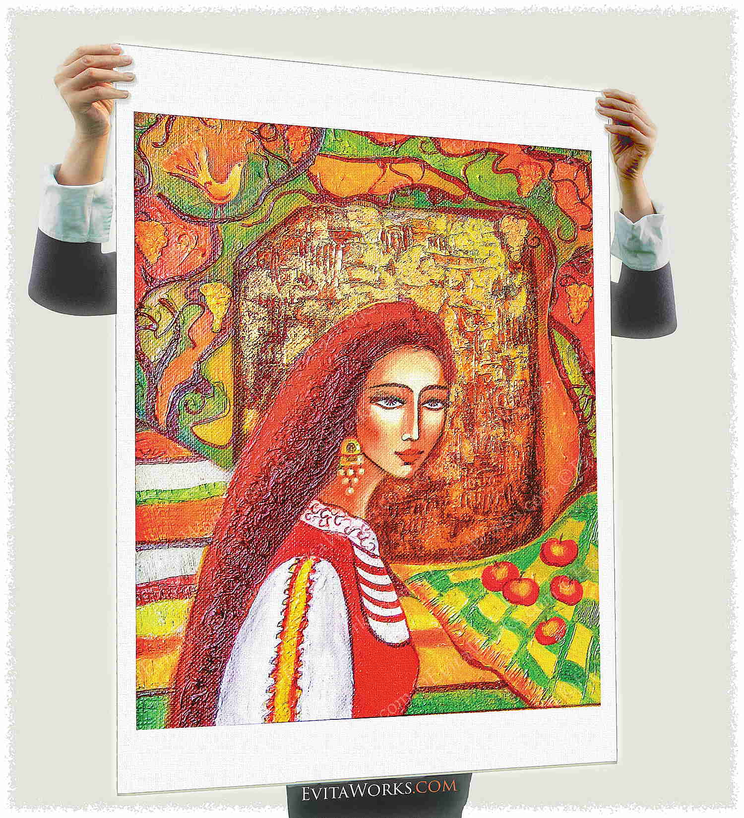 ea folk portrait a1 ~ EvitaWorks
