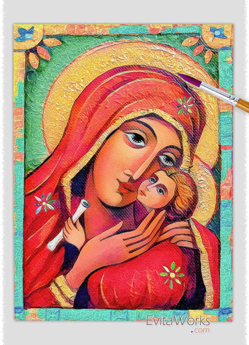ea mother and child icon ~ EvitaWorks
