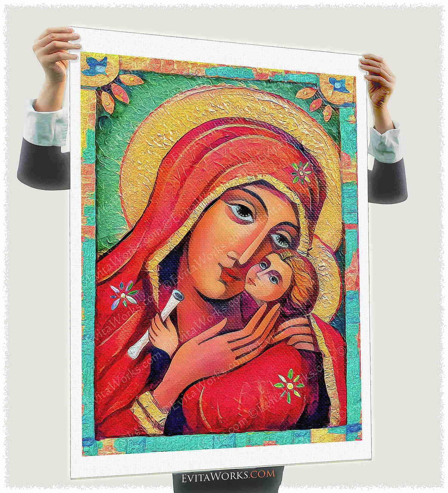 Mother and Child, icon ea mother and child icon a1 ~ EvitaWorks