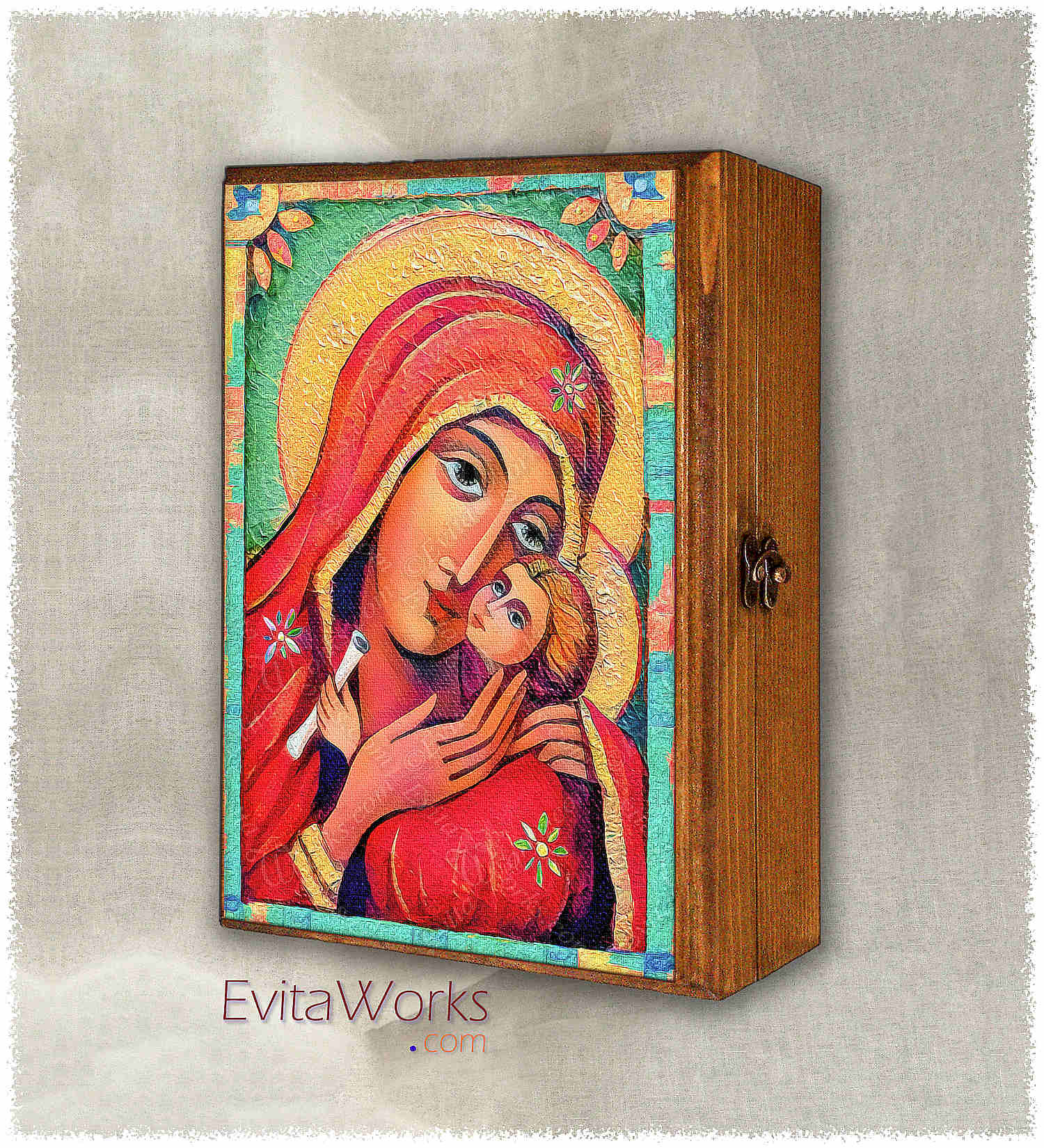 Hit to learn about "Mother and Child, icon" on jewelboxes