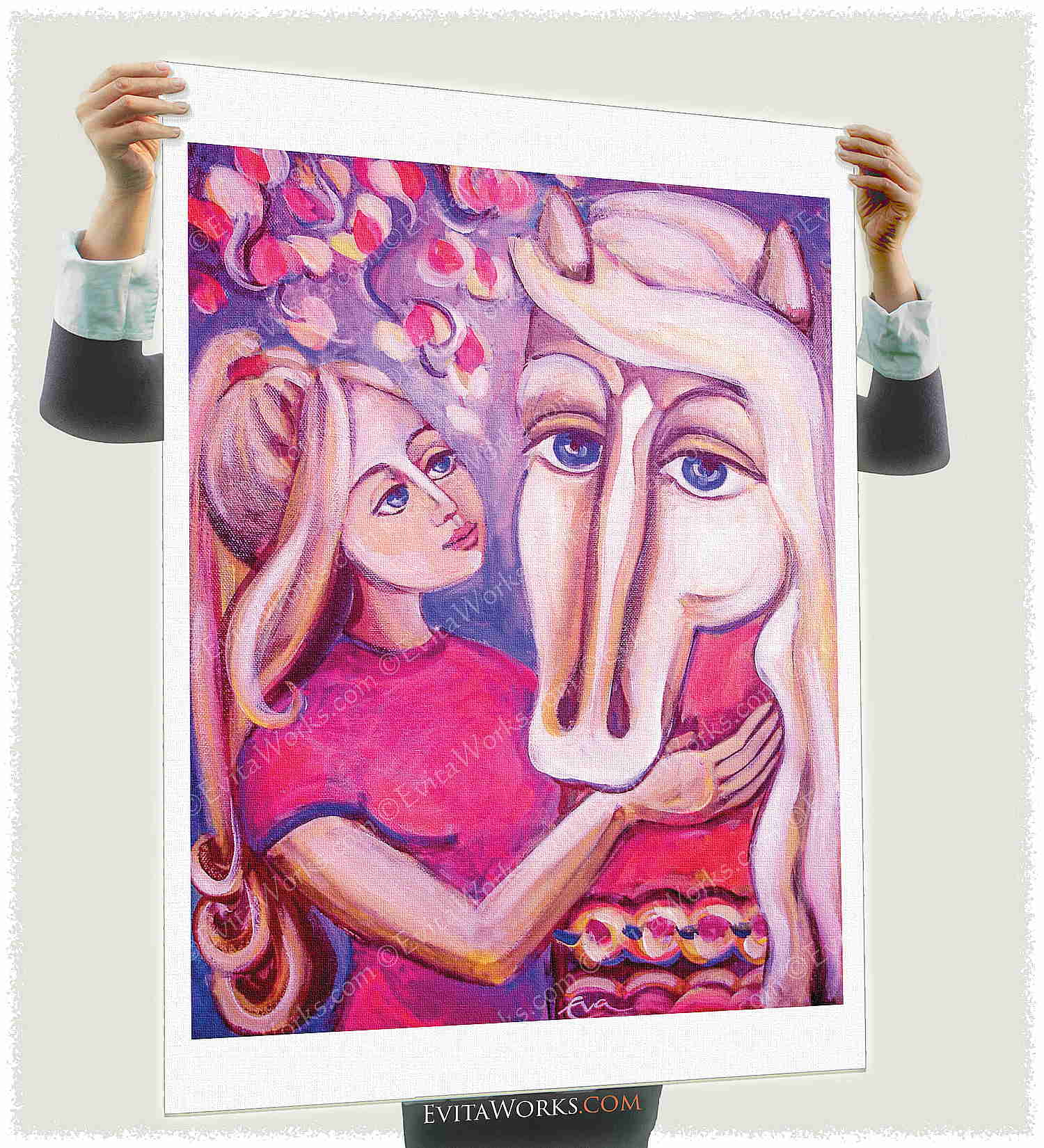 ea my little pink horse a1 ~ EvitaWorks