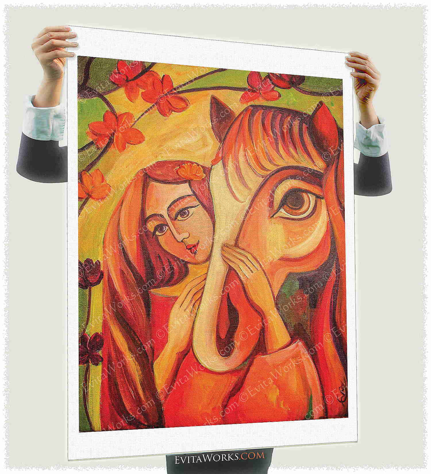 ea my little red horse a1 ~ EvitaWorks