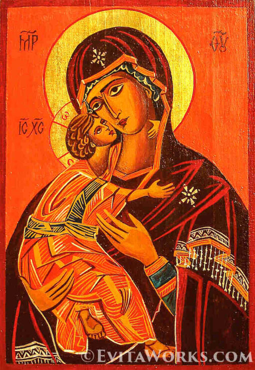 Vladimirska Mother Of God ~ EvitaWorks