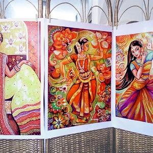 im bharat ganges flower sunshine dance prints ~ EvitaWorks